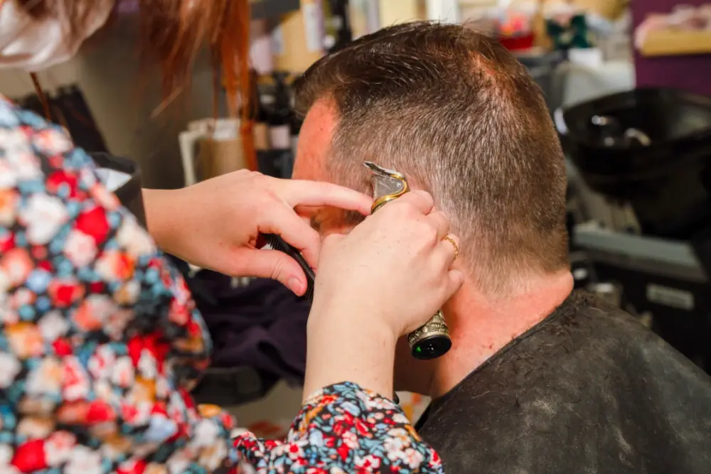homme coiffure