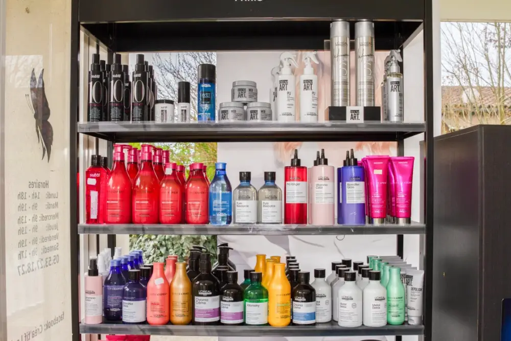 produits et soins de coiffure